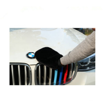 Real Sheepskin Mitt Car Soft Polishing Glove Lambswool Washing Cleaning Polish Car Cleaning Washing